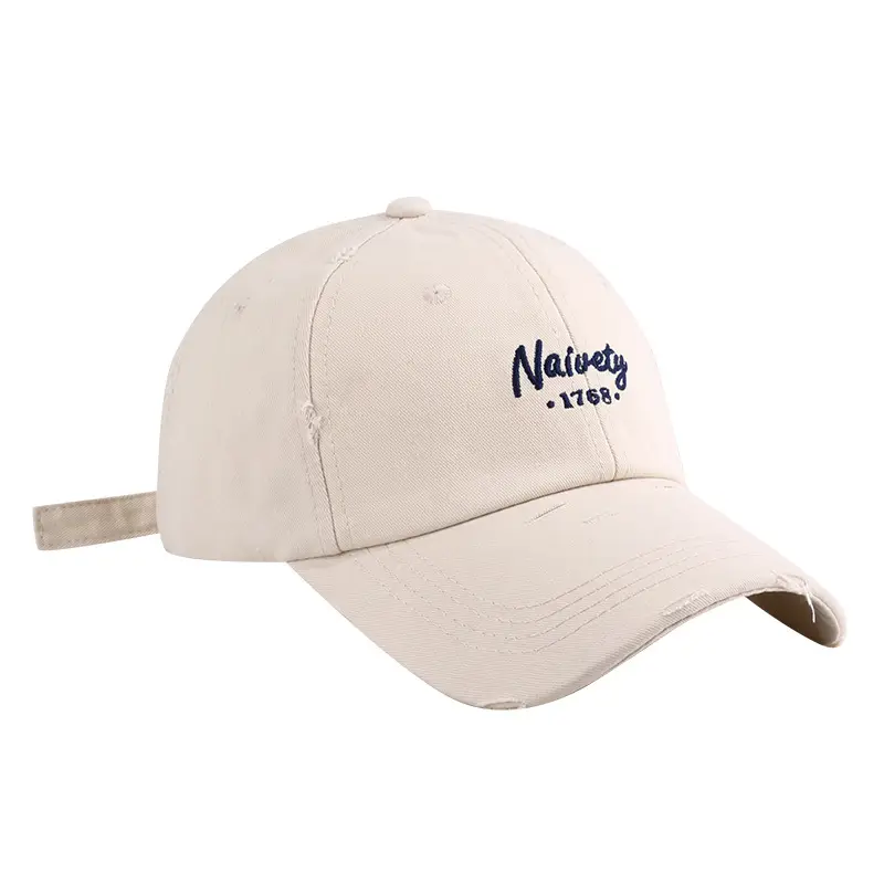 Nairity 1970 Oversized Beige Cap for Women