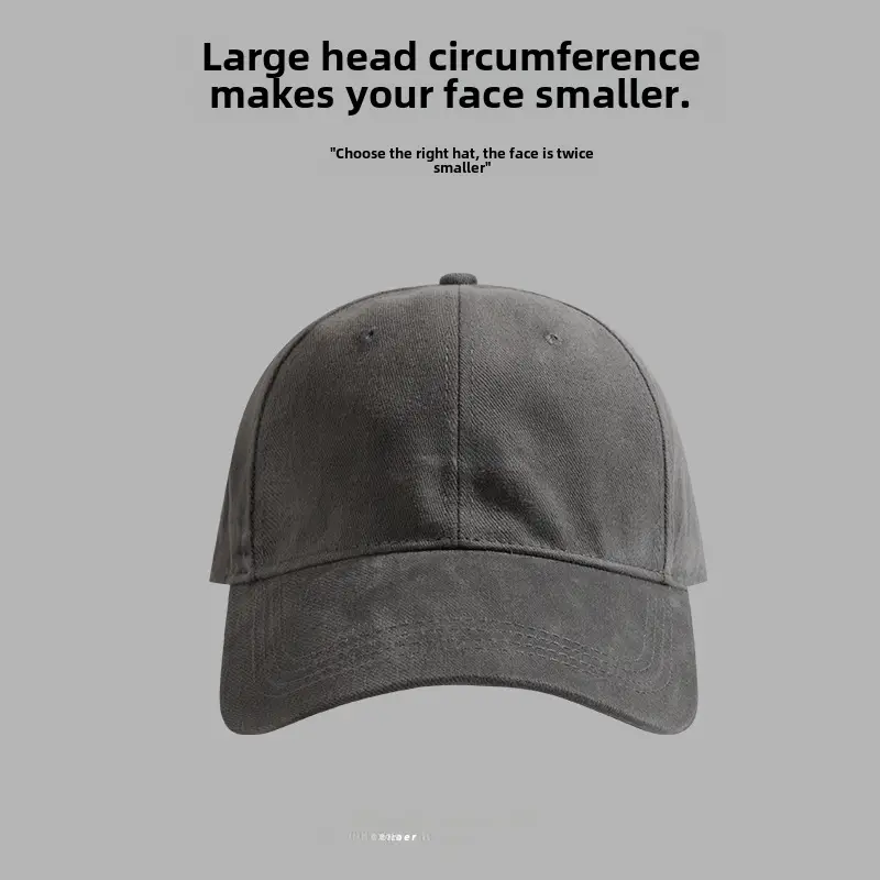 Nairity 1970 Oversized Beige Cap for Women