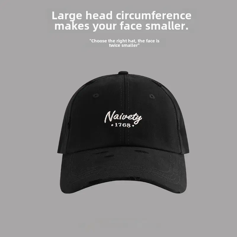 Nairity 1970 Oversized Beige Cap for Women
