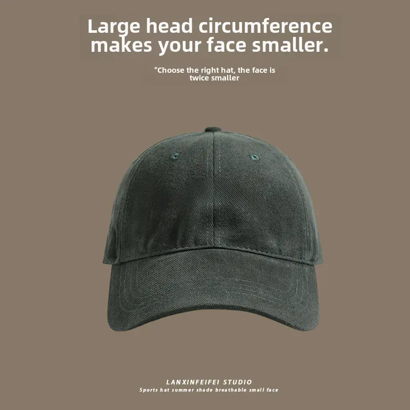 Nairity 1970 Oversized Beige Cap for Women