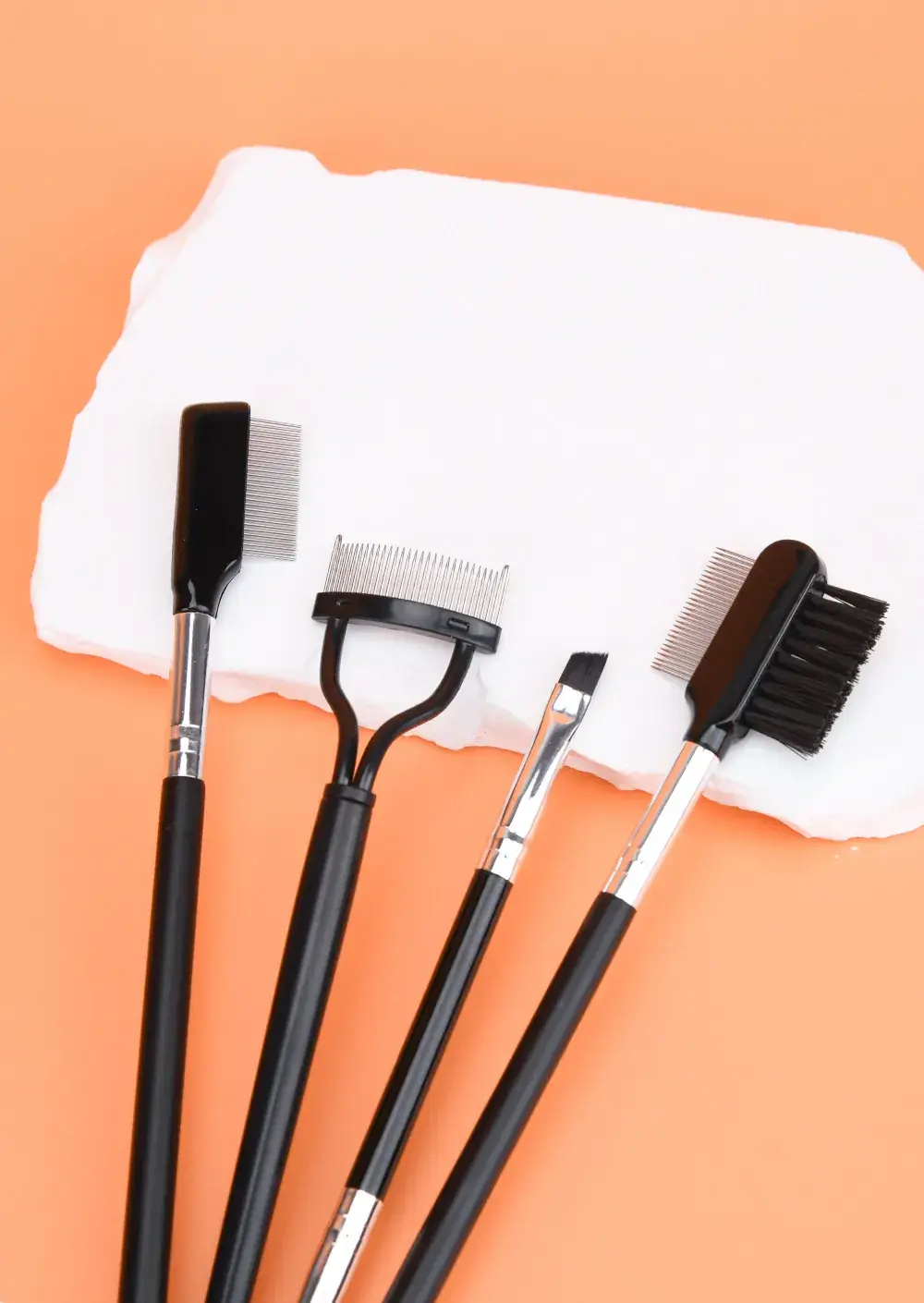 Stainless Steel Eyelash Comb Set 4-Piece False Lashes — feature 10