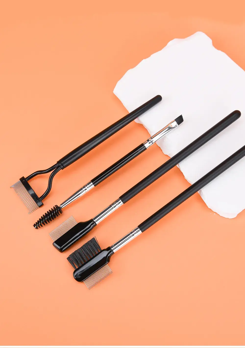 Stainless Steel Eyelash Comb Set 4-Piece False Lashes — feature 9