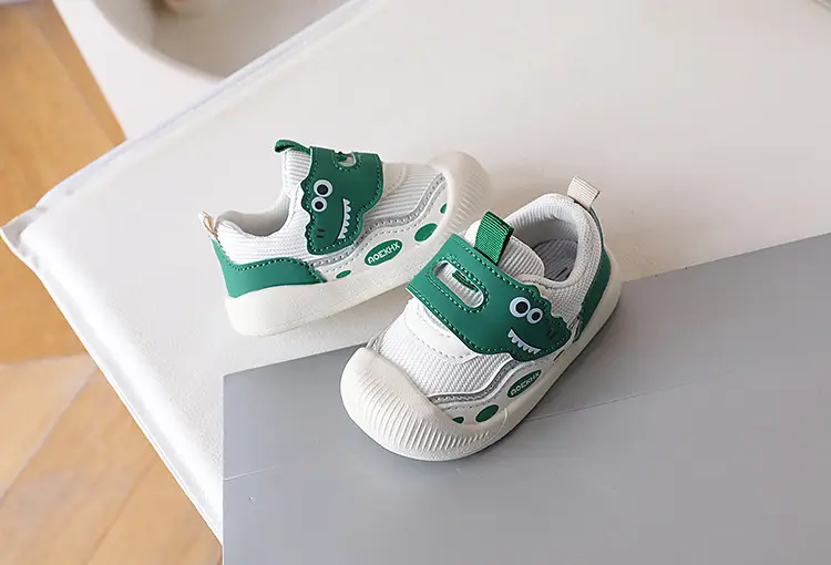 Baby Toddler Shoes Green White New Spring Kids Casual — feature 12