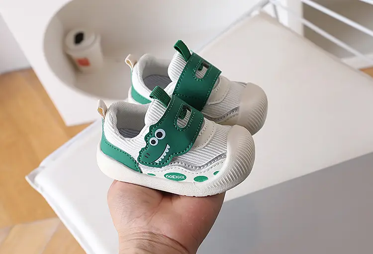 Baby Toddler Shoes Green White New Spring Kids Casual — feature 13
