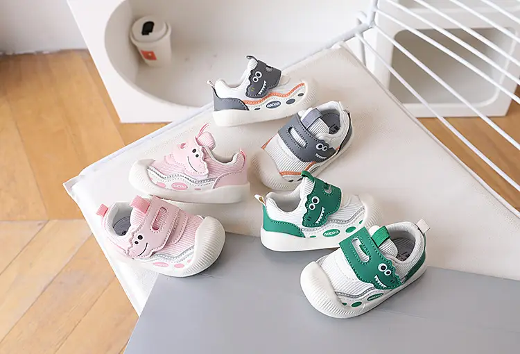 Baby Toddler Shoes Green White New Spring Kids Casual — feature 3