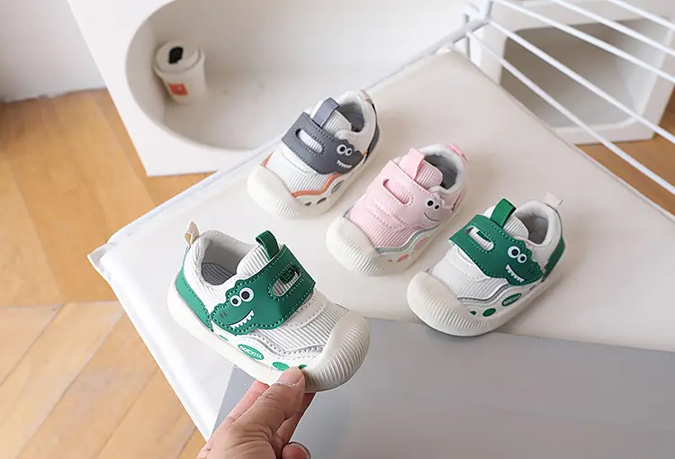 Baby Toddler Shoes Green White New Spring Kids Casual — feature 4
