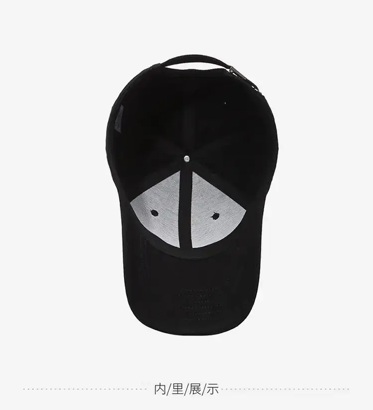 Blue Peaked Baseball Cap for Men Summer Sports Sun Protection — feature 13