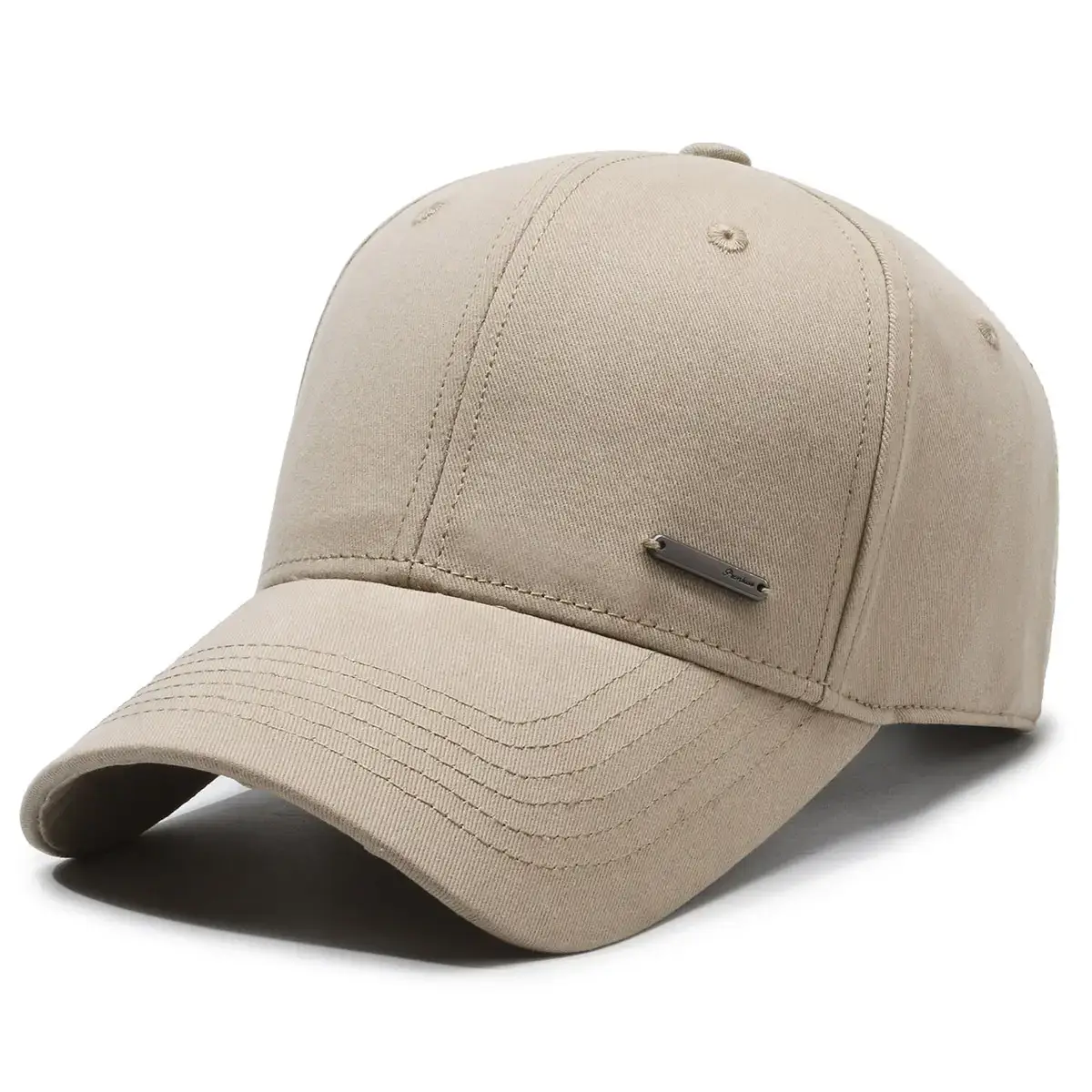 Blue Peaked Baseball Cap for Men Summer Sports Sun Protection - Image 4