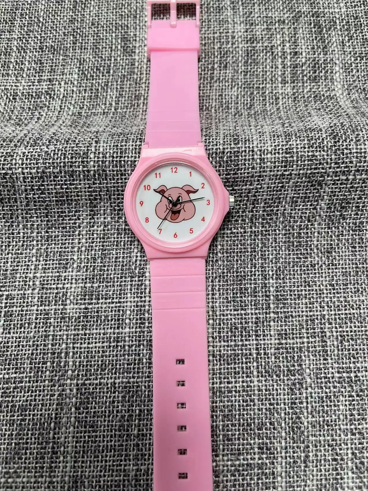 Pink Pig Cartoon Watch for Girls — feature 10
