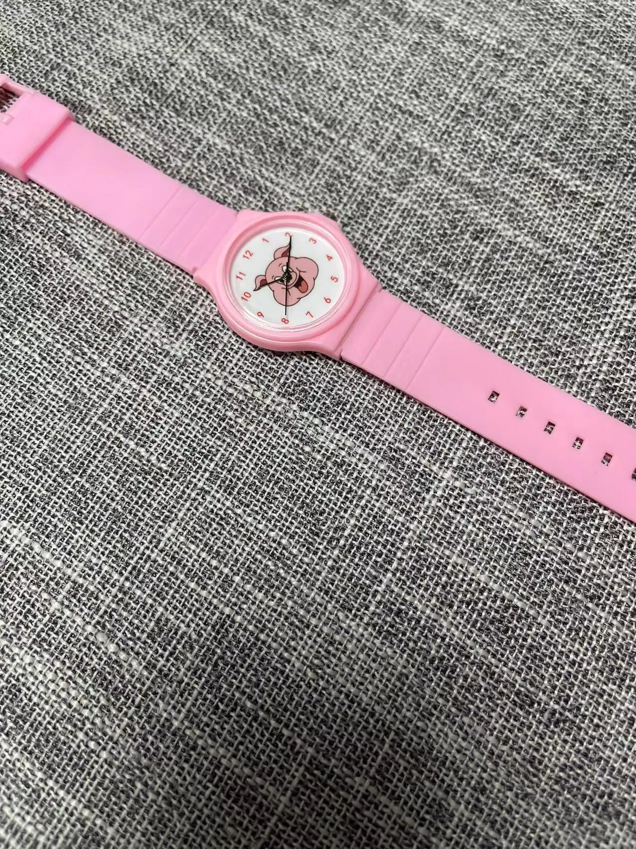 Pink Pig Cartoon Watch for Girls — feature 5