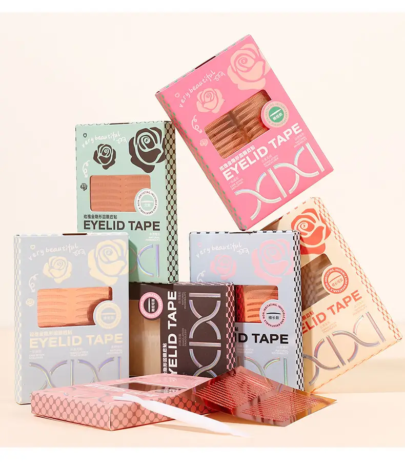Xixi Invisible Eyelid Sticker Rose Gold Olive Double — feature 16