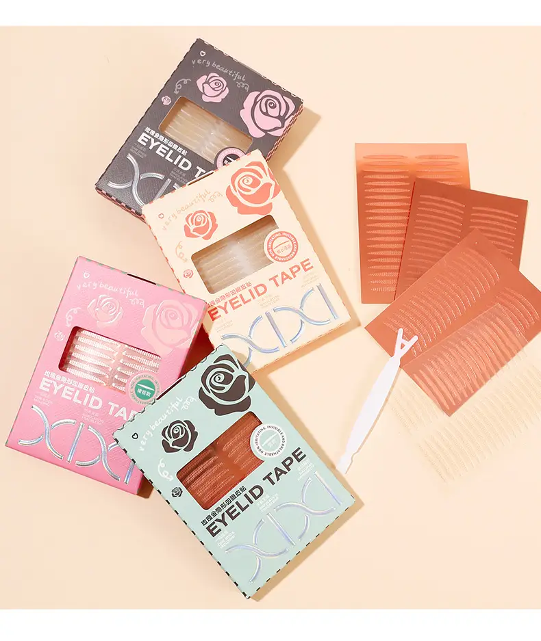 Xixi Invisible Eyelid Sticker Rose Gold Olive Double — feature 18