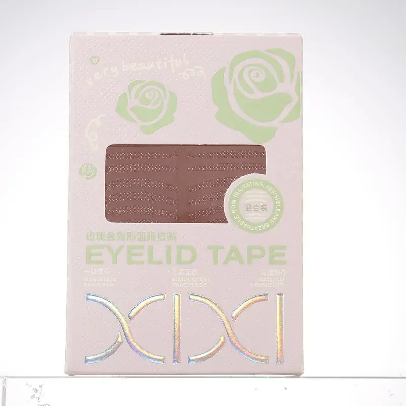 Xixi Invisible Eyelid Sticker Rose Gold Olive Double