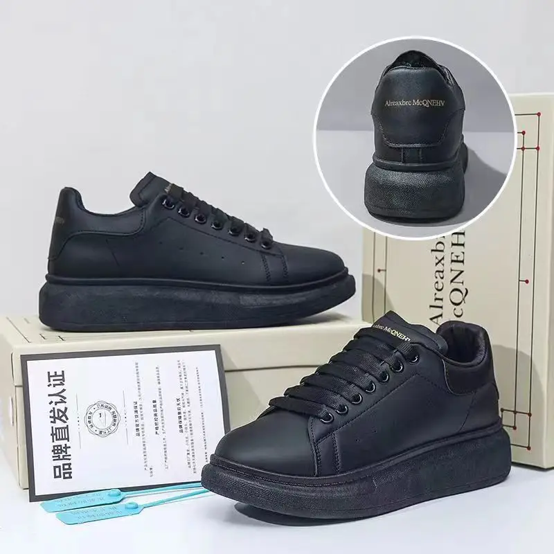 White Women's Thick Sole Casual Shoes with Height-Increasing Design — feature 15