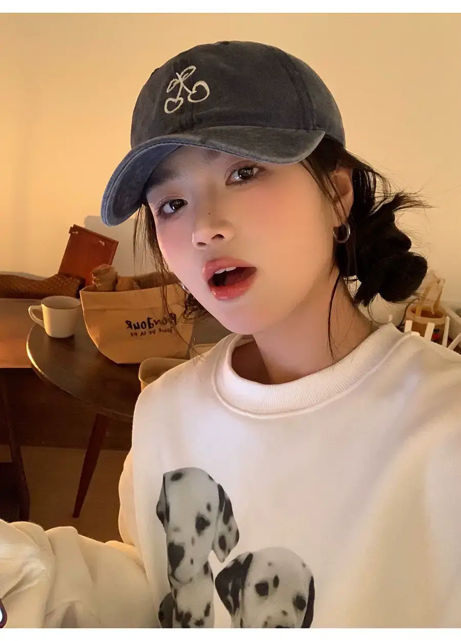 Pink Embroidered Baseball Cap for Women 2024 — feature 4