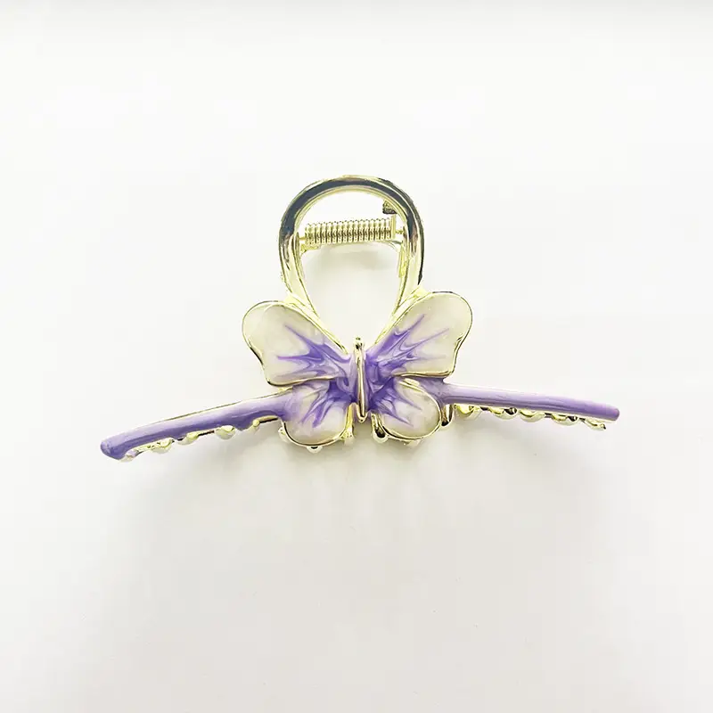 Golden Daisy Hairpin with Green Leaf Design - Image 17