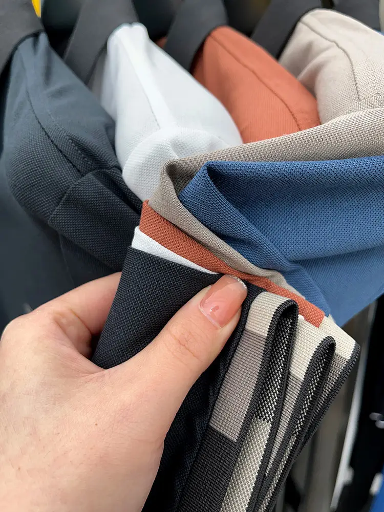 Men's Thin Business Polo Shirt Summer Grey GAOLINI — feature 10