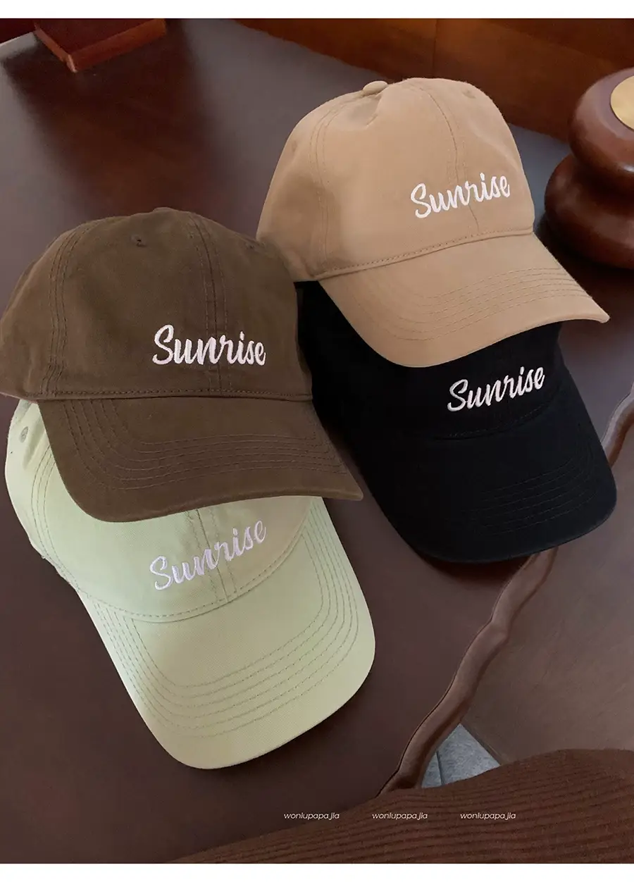 Women Sun-Proof Letter Embroidered Baseball Caps 2024 — feature 18