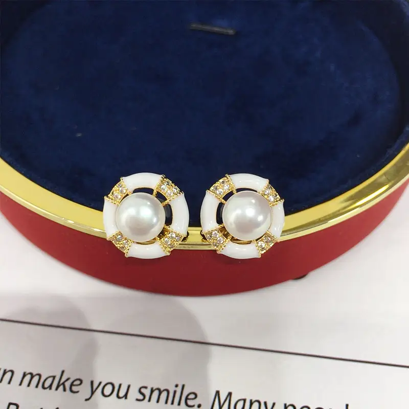 Natural Pearl Earrings for Women 18K Gold Filled — feature 10