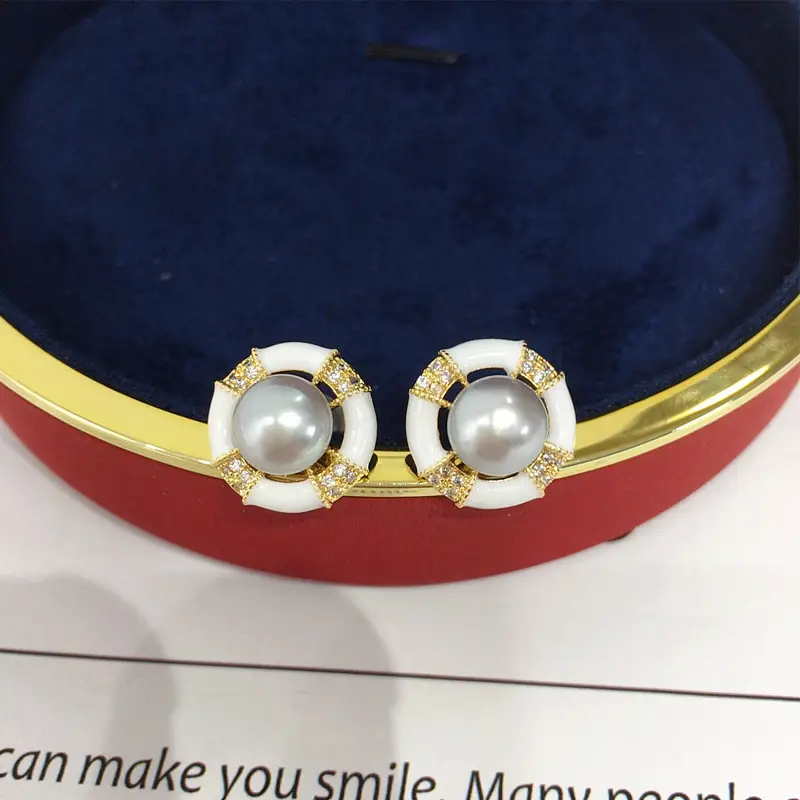 Natural Pearl Earrings for Women 18K Gold Filled — feature 11