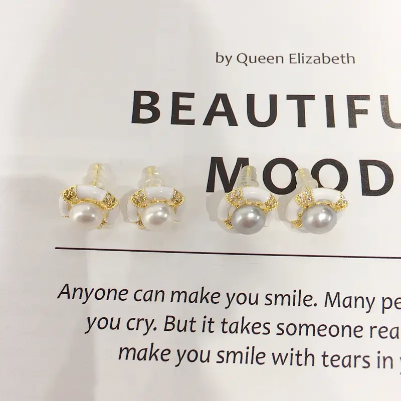 Natural Pearl Earrings for Women 18K Gold Filled — feature 8