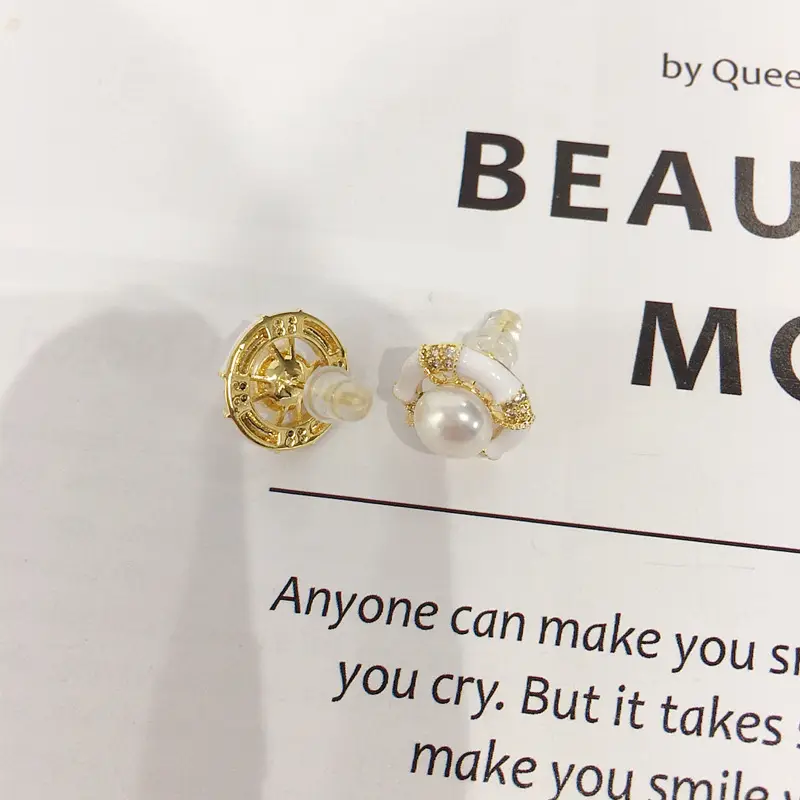 Natural Pearl Earrings for Women 18K Gold Filled — feature 9