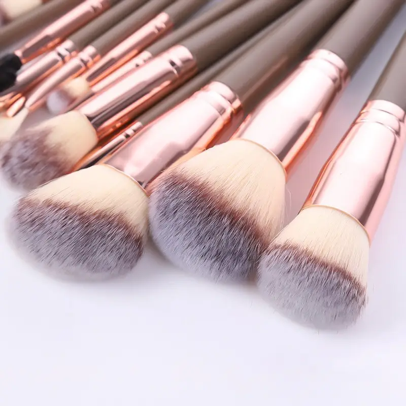 15-Piece Makeup Brush Set for Blush, Foundation, Eye Shadow & Eyebrow β feature 5