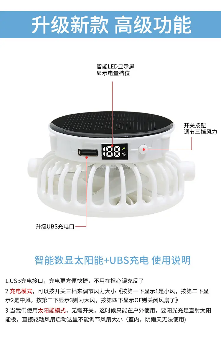 Summer new rechargeable fan Hat sun-proof sun-Proof Duck tongue breathable mesh hat couple outdoor travel site men and women — feature 5