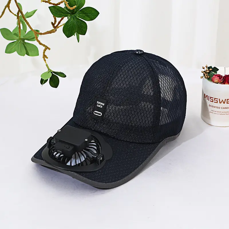 Breathable mesh cap navy blue