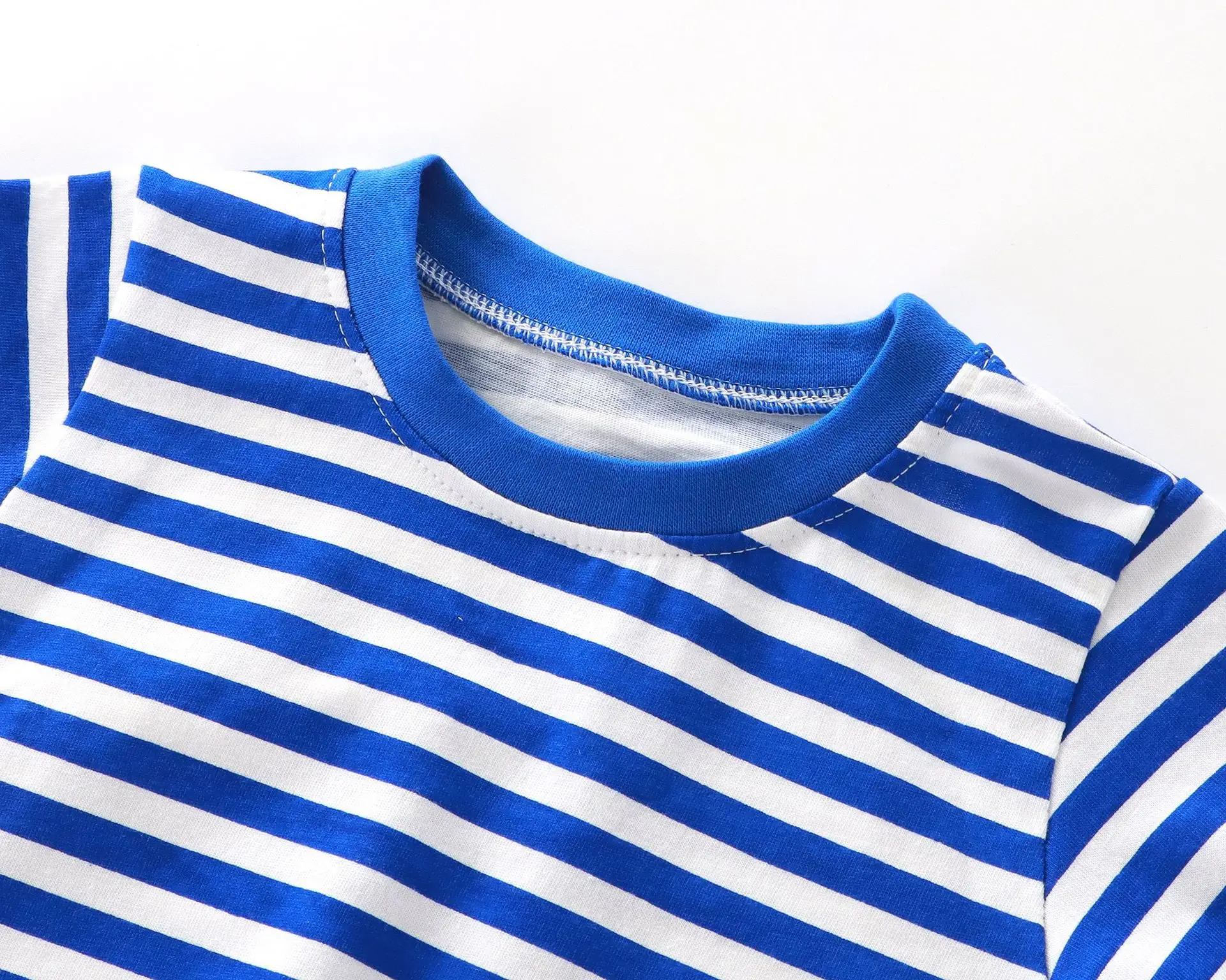 New Kids Cotton Striped T-Shirt Red White — feature 7