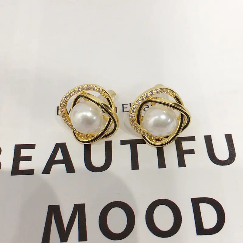 Natural Pearl Earrings for Women 18K Gold Filled — feature 6