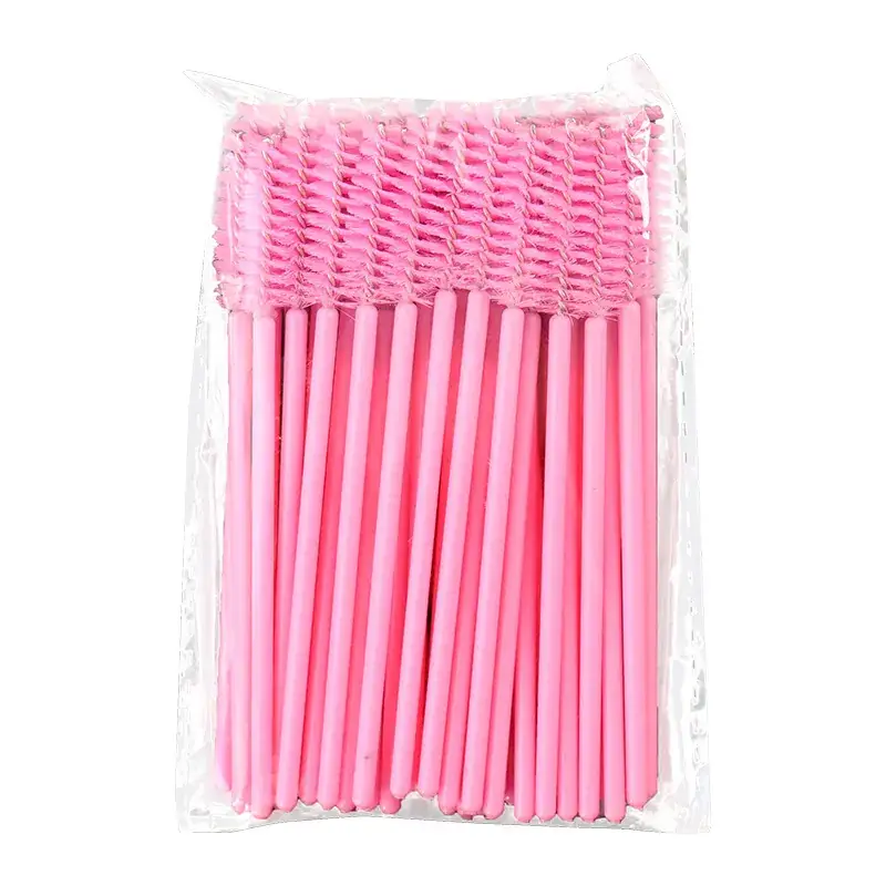 Pink Spiral Eyelash Grooming Brush for Beauty Tools - Image 30