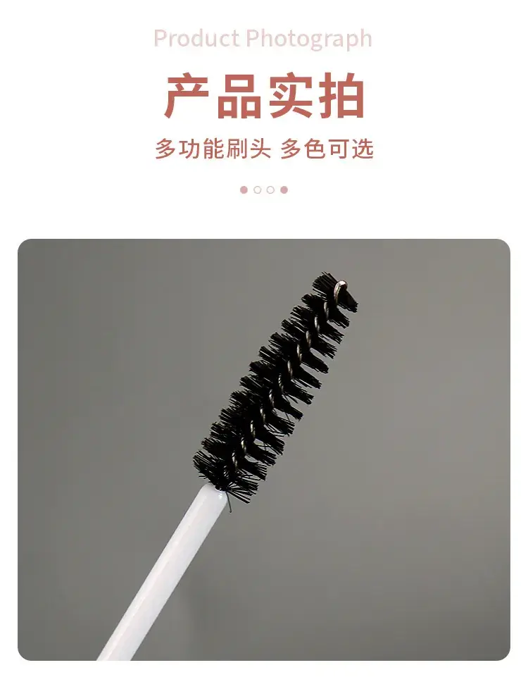 Pink Spiral Eyelash Grooming Brush for Beauty Tools - Image 23