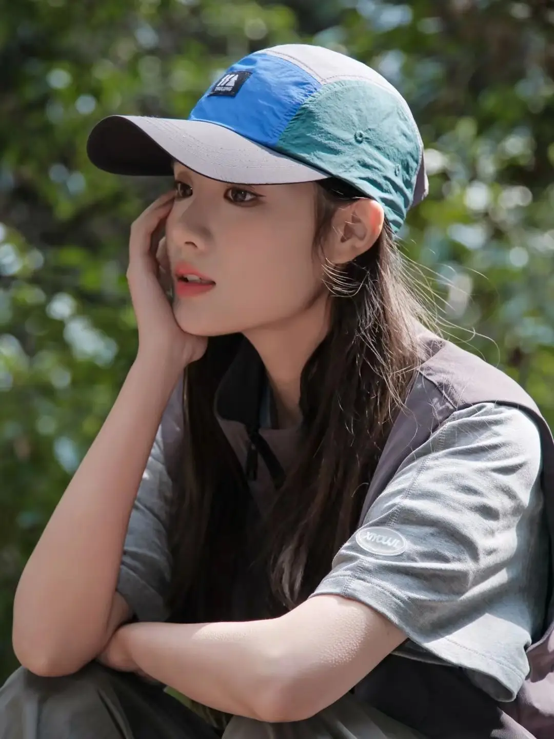 Men Japani Blue Green Baseball Cap 2024 — feature 3