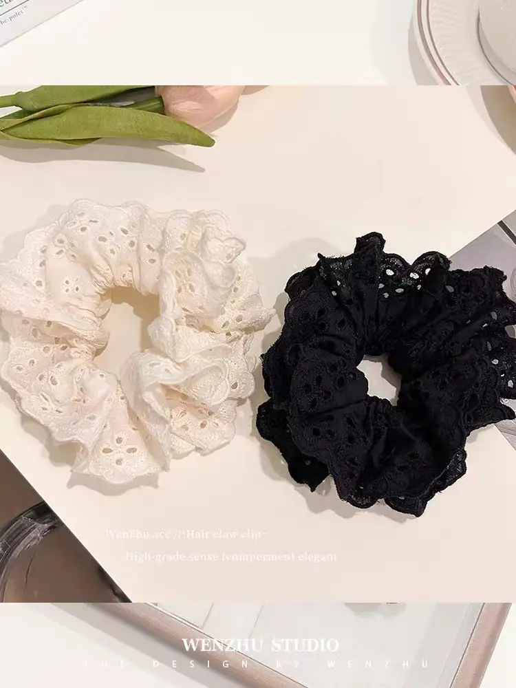 Ballet Style Hair Bands with Bow Riffles — feature 11