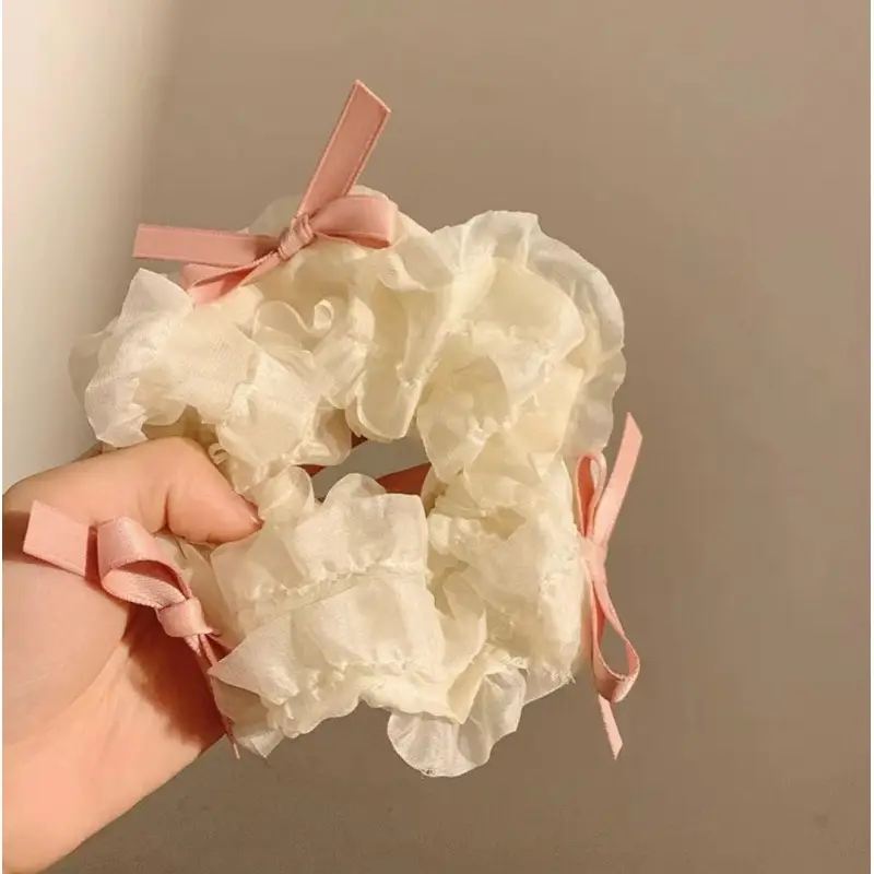 Ballet Style Hair Bands with Bow Riffles