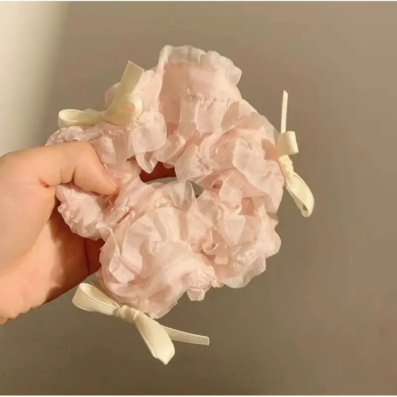 Ballet Style Hair Bands with Bow Riffles