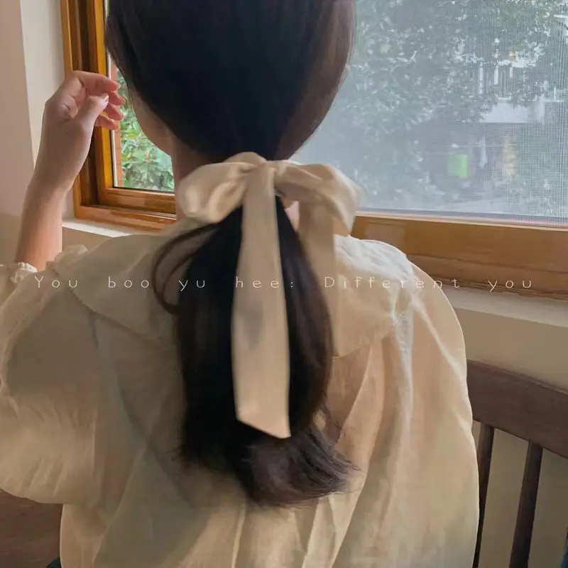 Ballet Style Hair Bands with Bow Riffles