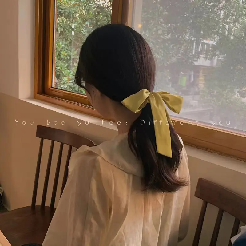 Ballet Style Hair Bands with Bow Riffles
