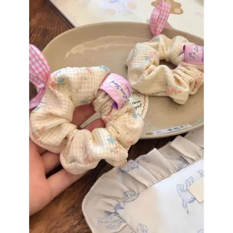 Ballet Style Hair Bands with Bow Riffles