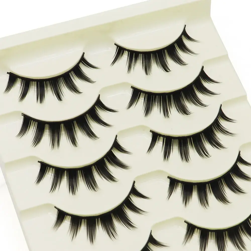 7 Pcs Double Eyelid False Lashes for Natural Look - Image 4