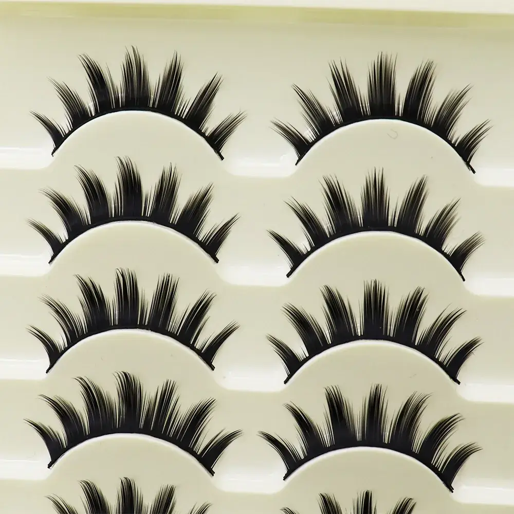7 Pcs Double Eyelid False Lashes for Natural Look - Image 5