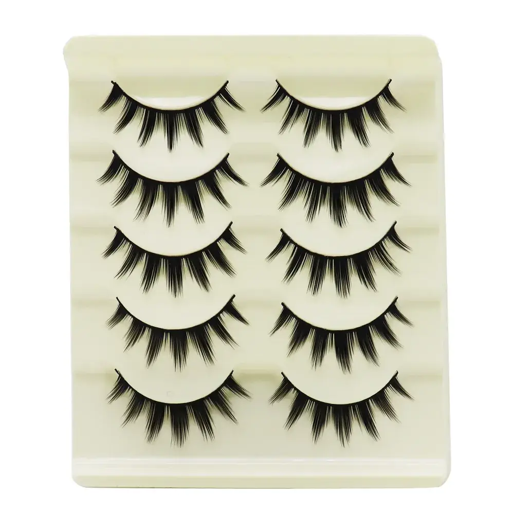 7 Pcs Double Eyelid False Lashes for Natural Look - Image 7
