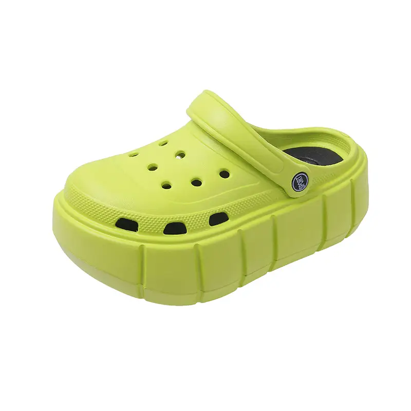 Hole shoes women's thick bottom increased non-slip fashionable platform bottom Internet celebrity cute beach sandals for outer wear summer - Image 8