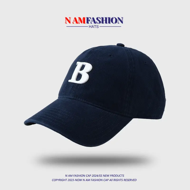 Women Men Maroon Letter B Cap Sun Protection — feature 11