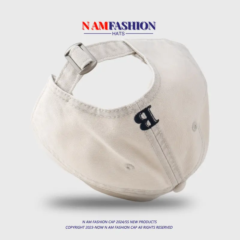 Women Men Maroon Letter B Cap Sun Protection — feature 9