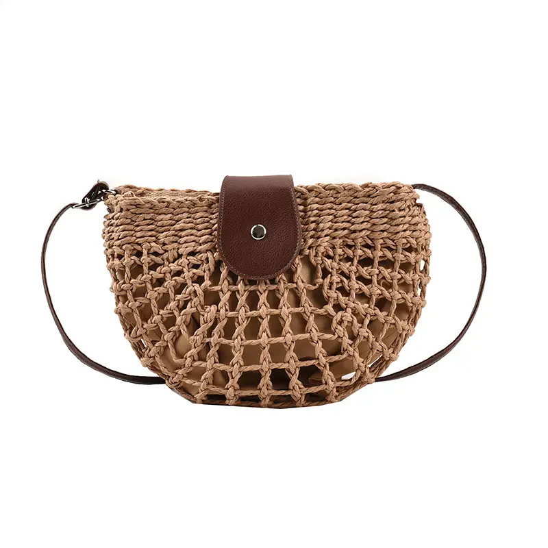 2026 Straw Shoulder Bag Large Capacity French Style - Image 7