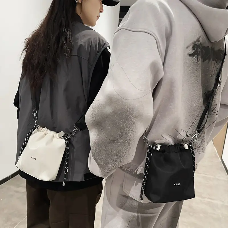 New Black Crossbody Phone Bag 2026 Spring New Ruiying Couple Fashion Small Shoulder Bag