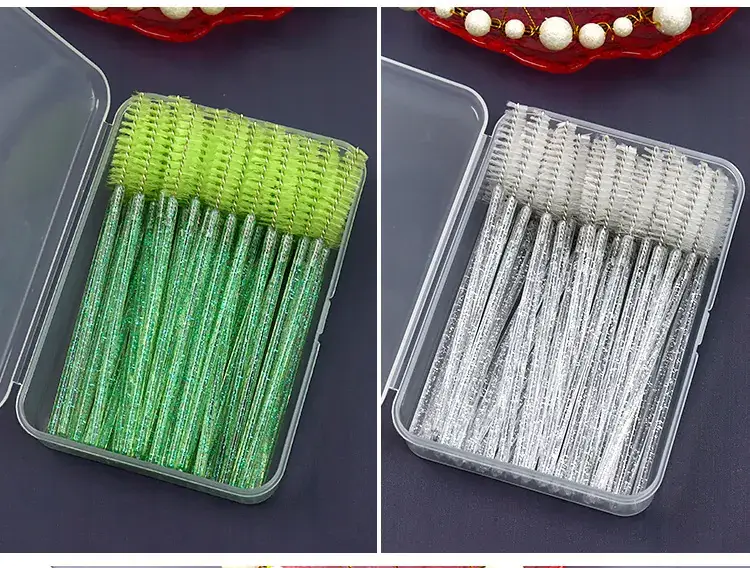 3-in-1 Crystal Eyelash & Eyebrow Brushes Set of 150 — feature 19