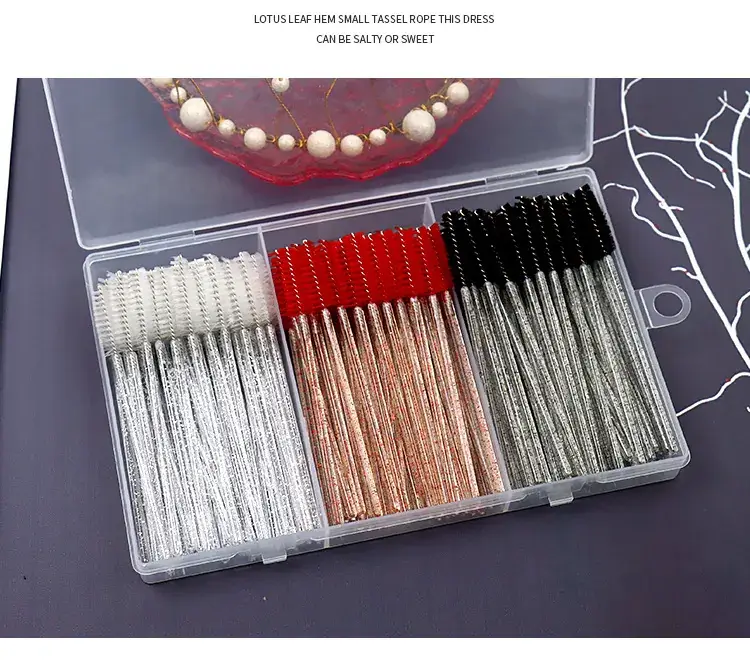 3-in-1 Crystal Eyelash & Eyebrow Brushes Set of 150 — feature 23